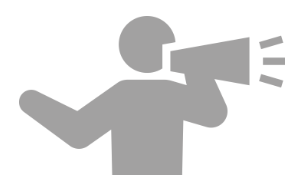 ピクトグラム(メガホン)