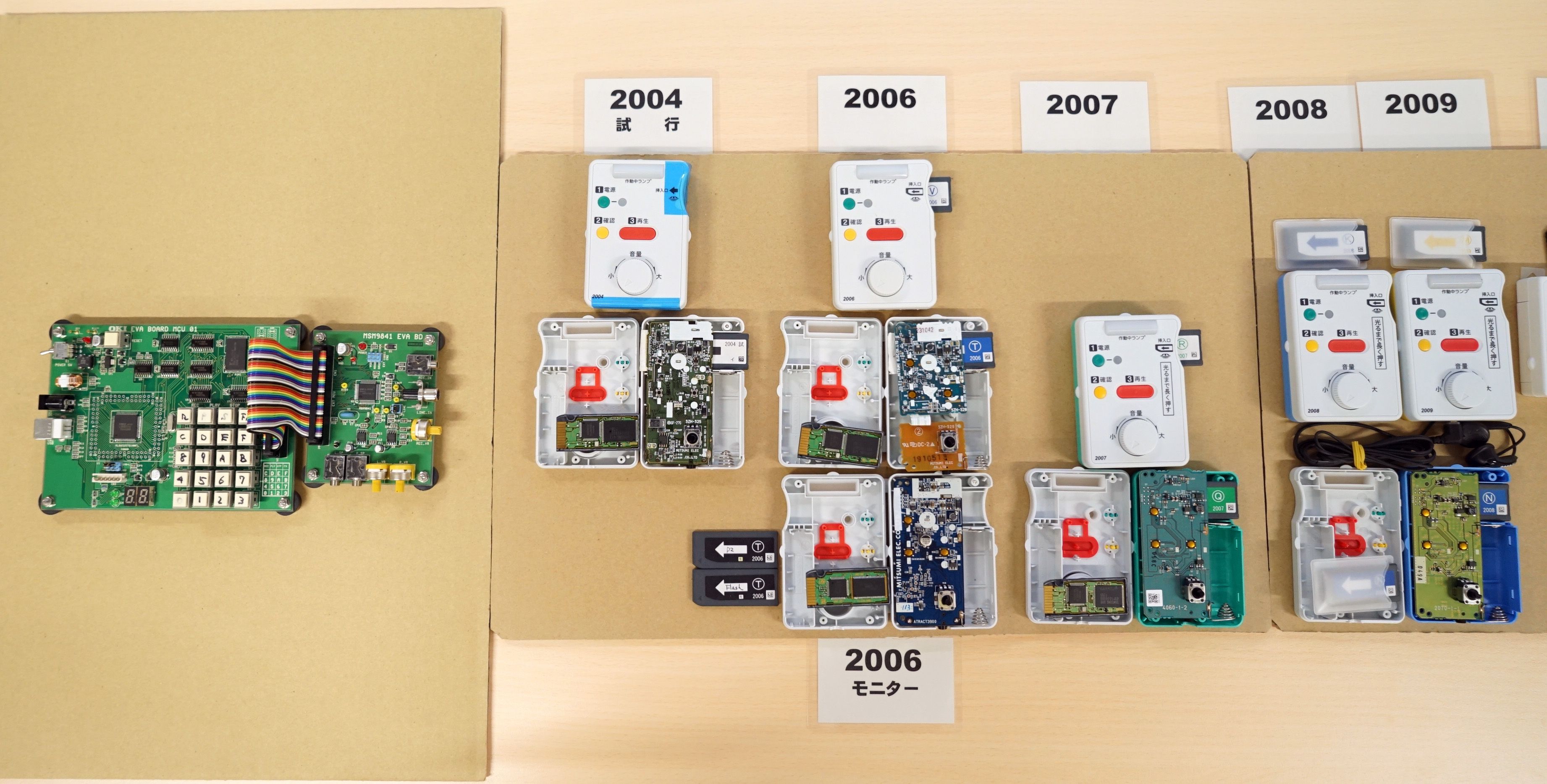 ICプレーヤー試行-2009